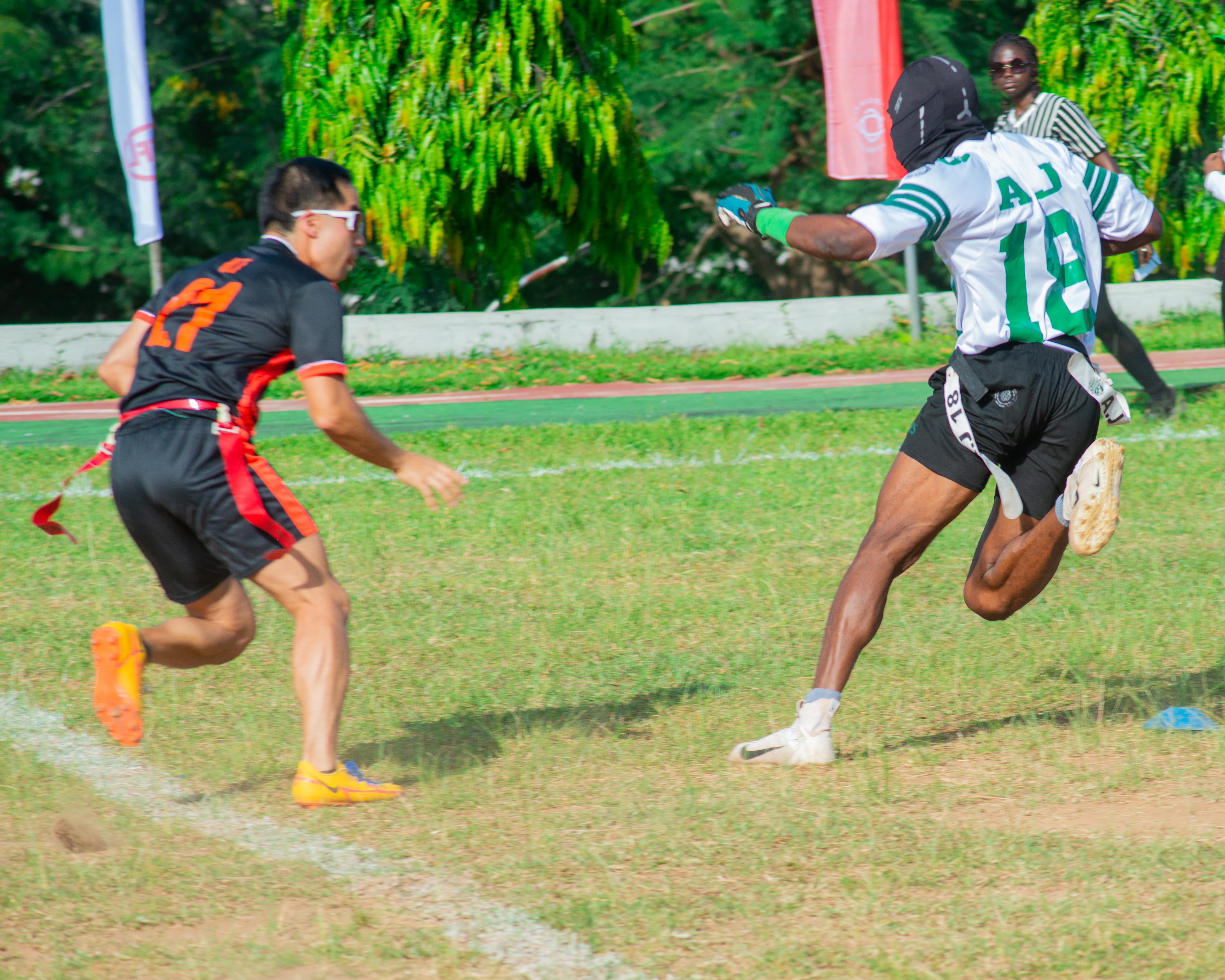 Abuja Flag Football Player
